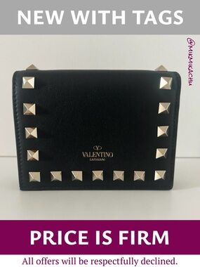 Valentino Rockstud Wallet